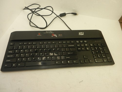 #ad Ksi 1700SX RFID Reader USB Keyboard Black KSI 1700R SX HB 16 *** BLACK *** $8.37