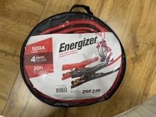 Energizer 20ft 4 Gauge 500a Heavy Duty Jumper Booster Cables Enb420u Energizer 20ft 4 Gauge 500a Heavy Duty Jumper Booster Cables Enb420u
