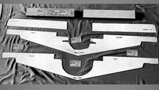 Lowrider Hydraulics, G Body HD Axel Reinforcement  *TALL  BOXED Plate 6pcs Kit