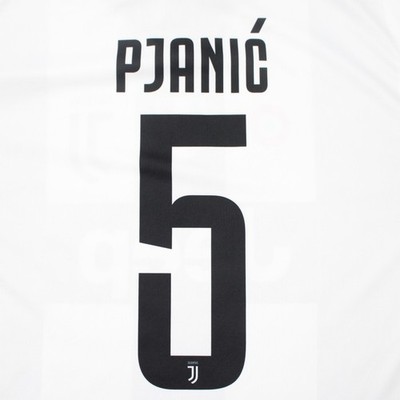 Miralem Pjanić Juventus #5 Jersey Mens Medium Black/White 2018-19