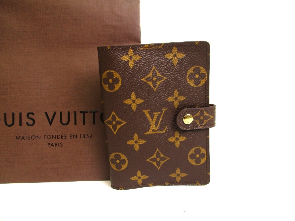 Auth LOUIS VUITTON Monogram Document Holders Smal… - image 1