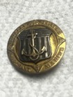 World War II Us Merchant Marine Pin Back Sterling Silver Insignia Anchor — photo 2