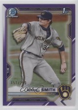 2021 Bowman Draft Chrome Purple Refractor 157/250 Russell Smith #BDC-113 0us8