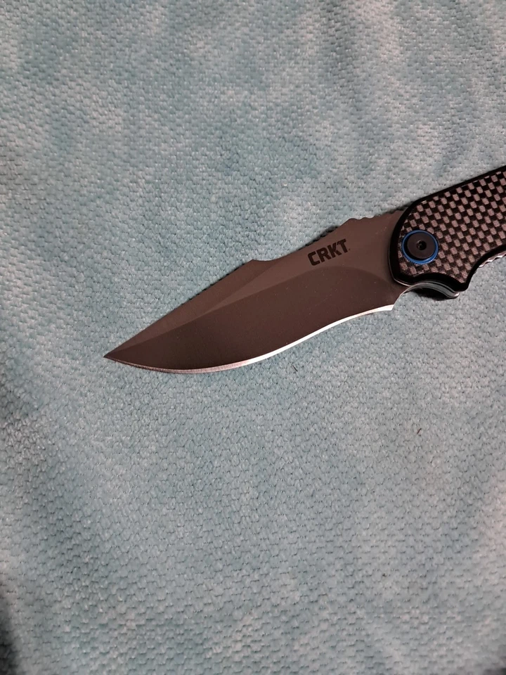 CRKT Columbia River P.S.D. Faca de bolso de fibra de carbono ponta solta - Imagem 3 de 4
