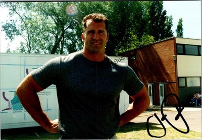 Original autograph Lars Riedel Olympic discus // autograph autograph sig 323579