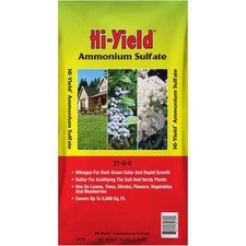 Hi-Yield Ammonium Sulfate 21-0-0 Lawn and Garden Fertilizer, 16lbs, 3,200sq ft 2.51 per gallon