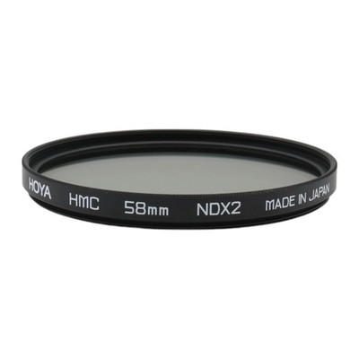 Hoya Graufilter Grau Filter Farbfilter gray filter HMC NDX2 58mm 58 mm im Etui