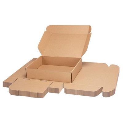 13x10x3 inch Shipping Boxes Bulk 25 Pack Brown, Tab Lock Tuck Top Mailer Boxe...