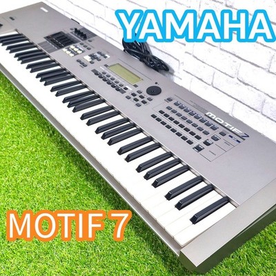 Yamaha Motif 7 76 Key Synthesizer Workstation used Yamaha Motif 7 76 Key Synthesizer Workstation used