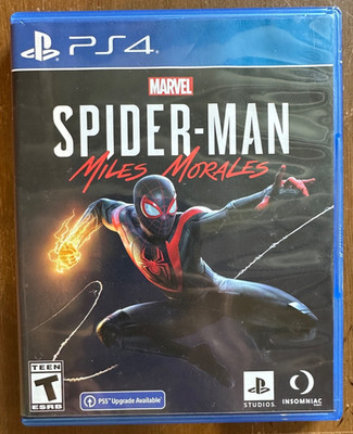 PlayStation 4 PS4 Spiderman Miles Morales Video Game