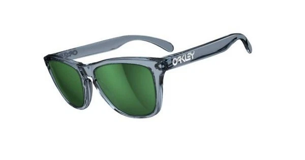 BRAND NEW Oakley Frogskins Limited Edition Crystal Black Emerald Iridium 03-291 - Image 2 of 4