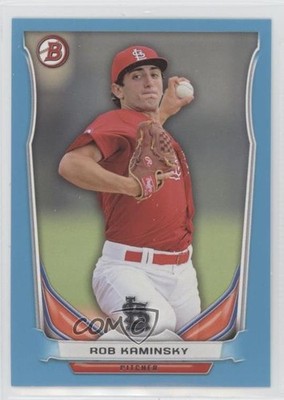 2014 Bowman Draft Top Prospects Blue 42/399 Robert Kaminsky Rob #TP-52 u8v