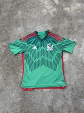 Adidas Mexico National Soccer Team kids Jersey Size large