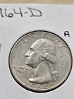 1964-D Washington Quarter 25C Silver Denver Circulated