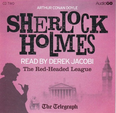 SHERLOCK HOLMES The Red-Headed League ( THE TELEGRAPH Newspaper Audio Book CD )