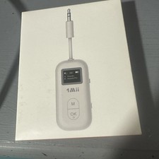 1Mii SafeFly Dual Bluetooth 5.3 Adapter Bluetooth Transmitter w/Screen