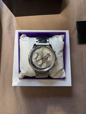 Brand New Movado Bold Element Men s Stainless Steel Chronograph Watch 3601021