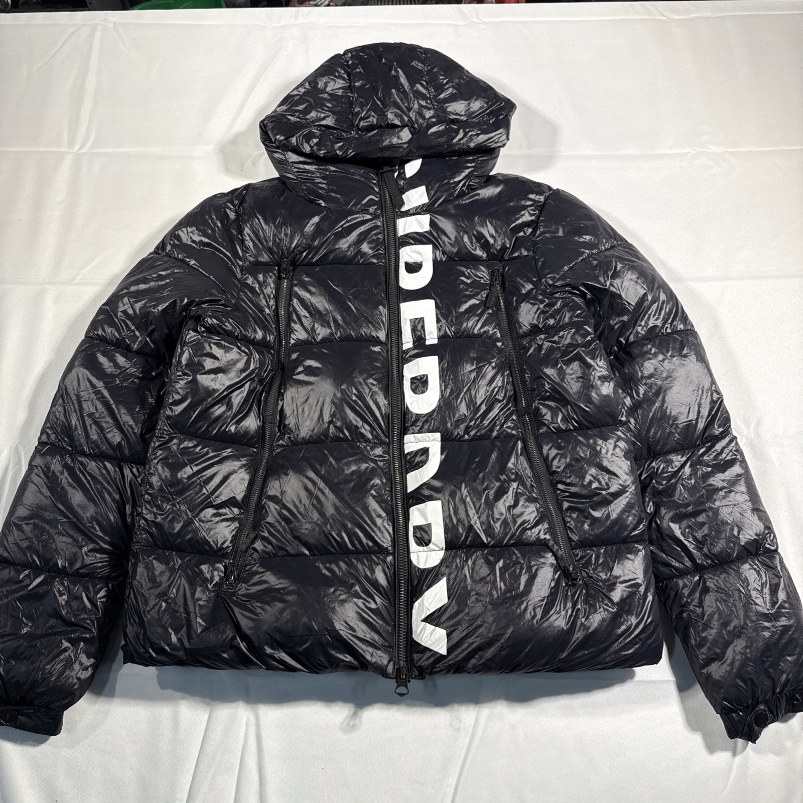 Super Dry Hooded Puffer Jacket Code Sportswear - image 1