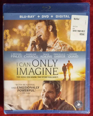 I Can only Imagine (Blu-ray, DVD, 2018) New Sealed Digital Expired 