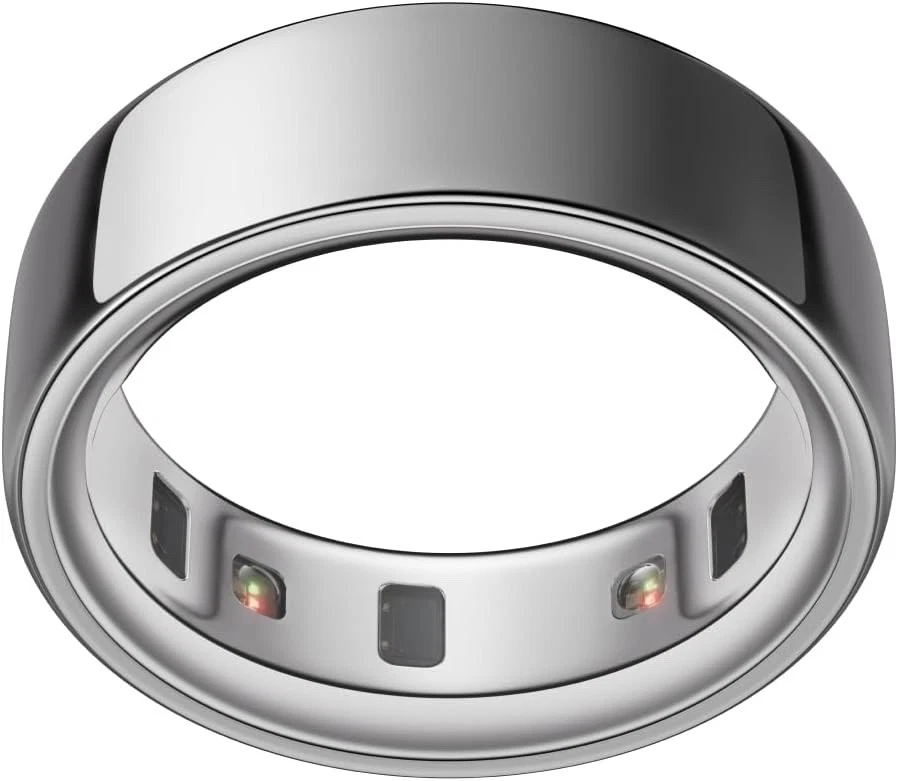 Oura Ring 4 - Smart Ring - Silver - Size 9 - Image 3 of 4
