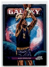 2023-24 Topps Chrome Cosmic #GG-24 Alex English Galaxy Greats Nuggets