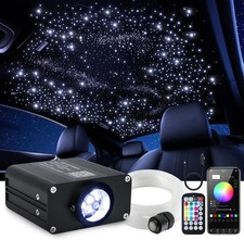 Car Home Starlight Headliner Star Ceiling Light Kit Twinkle Sound Activate ...