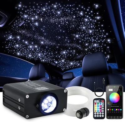 Car Home Starlight Headliner Star Ceiling Light Kit Twinkle & Sound Activate ...