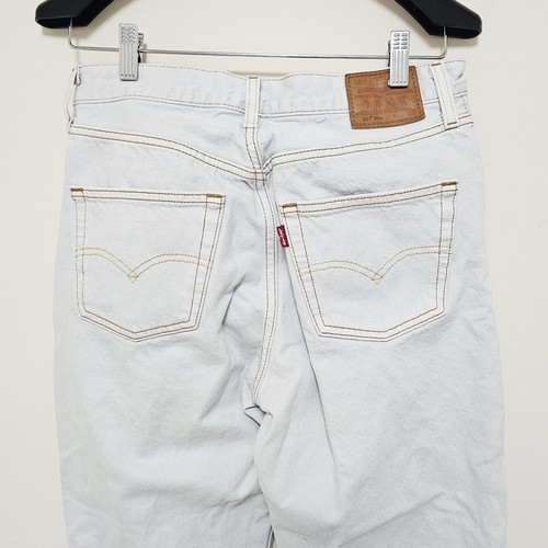 Capital E Levi's Premium 90's 501 Button Fly 2023 28 X 32 $188 MSRP Light Wash - Picture 6 of 24