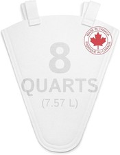 5 Qt Food-Grade Maple Syrup Filter Cone - Heavy-Duty, Efficient Filtration