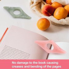 Thumb Page Holder for Reading 2Pack, Energy Pattern Thumb Bookmark, Book Open...