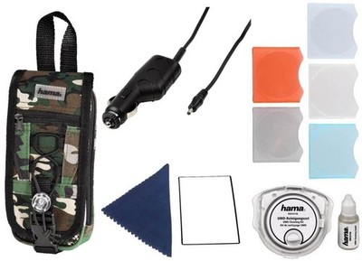 PSP Mega PACK Tasche Kfz Ladekabel Game-Cases Folie für PSP Classic Slim&Lite