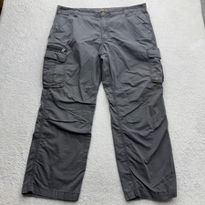 Carhartt Force Relaxed Fit Cargo Pants Mens 42x30 Gray Ripstop Work 101560 029