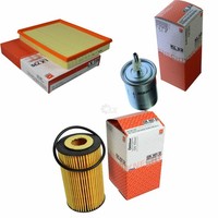 Mahle / Knecht Kraftstofffilter KL 83 Luftfilter LX 735 ÖLfilter OX 401D