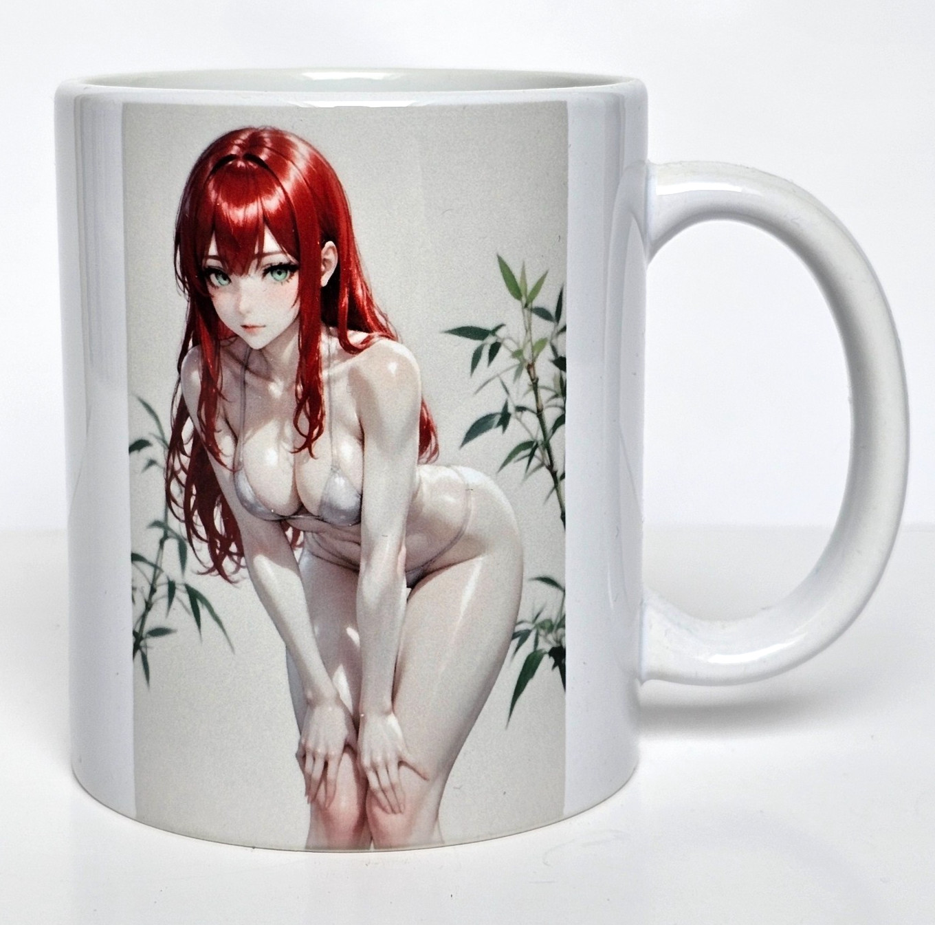 Taza de café manga sexy anime taza de café Japón taza otaku nombre deseado Cyvorbs®