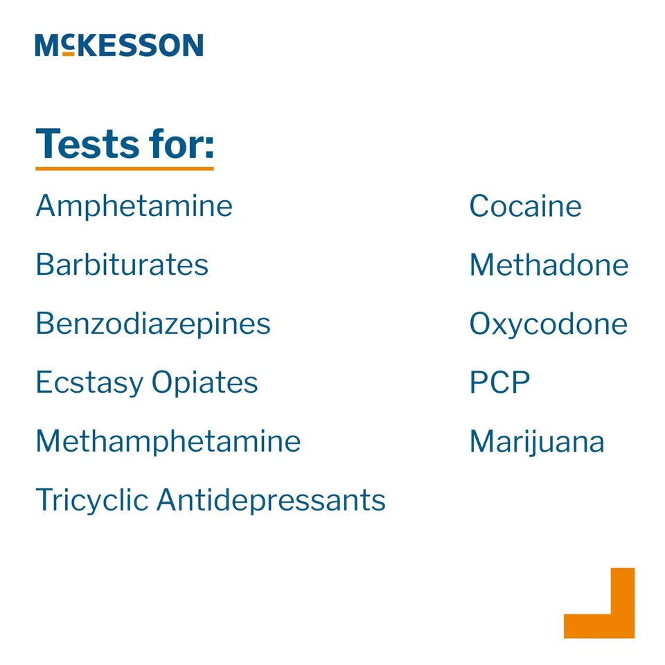 McKesson Drugs of Abuse Test Kit 16-5125A3 25 Ct - Image 4 of 4