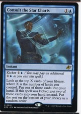 2025 Magic the Gathering Consult the Star Charts Instant Foil Near Mint