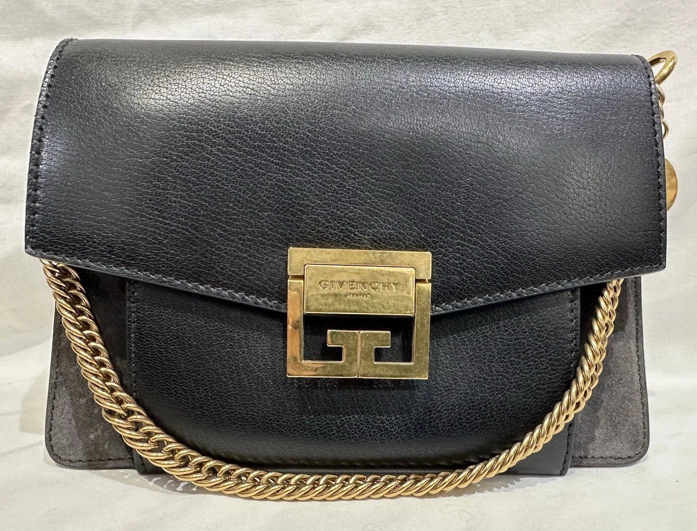 Givenchy — Givenchy - Women - Small GV3 Bag in Leather and Suede
