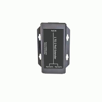 2-Port POE Extender 1 in 2 10/100Mbps Repeater mit IEEE 802.3Af Standard Ei9638