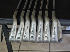 Titleist DCI MS-209 Irons 3-9 PW ● READ - DAMAGED FACE