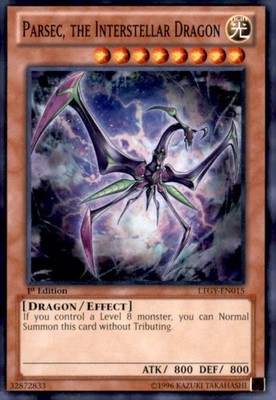 Lord of the Tachyon Galaxy #LTGY-EN015 Parsec, the Interstellar Dragon