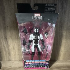 Marvel Legends Series Deadpool Back in Black Black White Figure w Katana