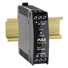 PULS ML15.241 DC Power Supply,Plastic,24 to 28VDC,15W 45ET72