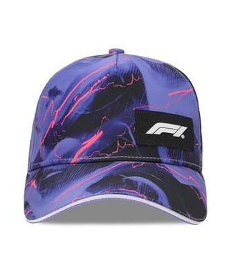PUMA MOTER F1 Neon Energy BB Cap (025593) Fall/Winter 2024 Color Black/AOP