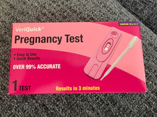 VeriQuick Pregnancy Test Easy Quick Over 99 Accurate, Results In 3 Minutes