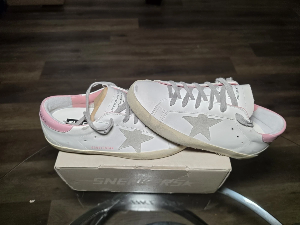Golden Goose Superstar White Ice Pink W for sale | eBay