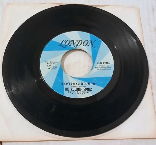 The Rolling Stones 45 Rpm (I Can’t Get No) Satisfaction / Under Assistant  1965