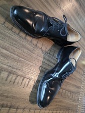 Church's Oslo Men's Black Leather Derby Shoes UK 10 US 11 EU 44 Made in England