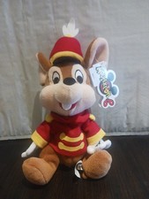 Disney Timothy Mouse from Dumbo Mouseketoys 8" Mini Bean Bag Plush New w Tags