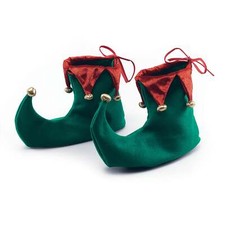 Xmas Elf Shoes Adult Costume Accessory