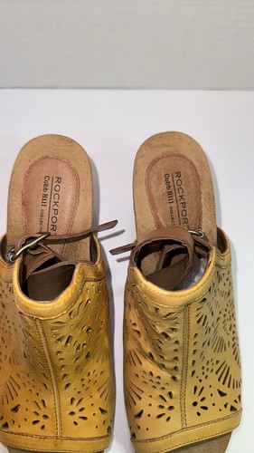 Sandalias de tacón alto Rock Port Cobb Hill Collection borgoña - Imagen 6 de 7